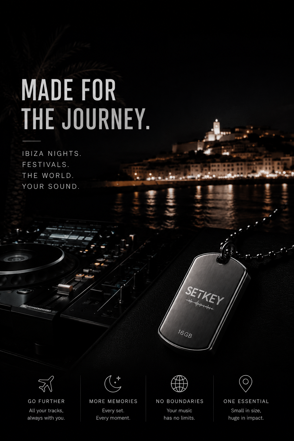 Collar personalizado USB Set Key 32GB