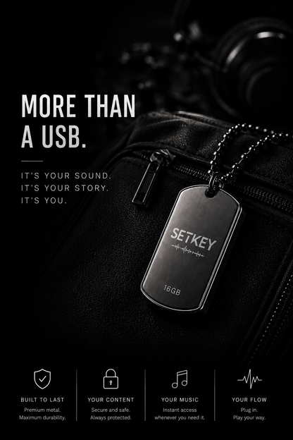 Collar personalizado USB Set Key 32GB